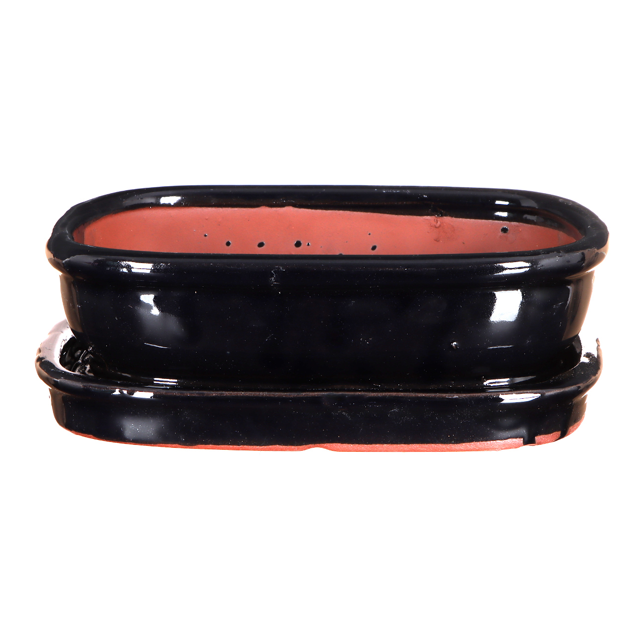 Keramikschale mit Untersetzer