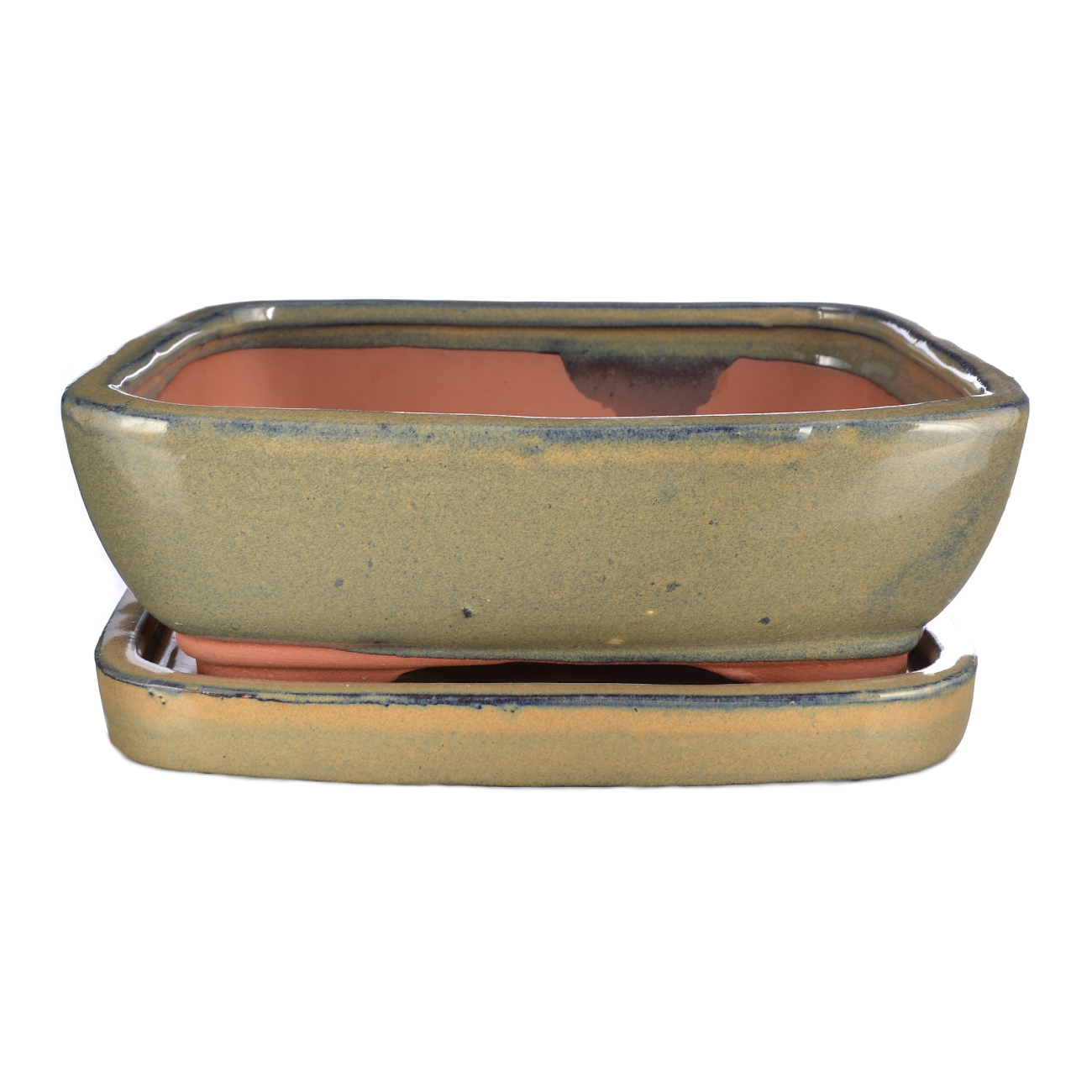 Keramikschale mit Untersetzer