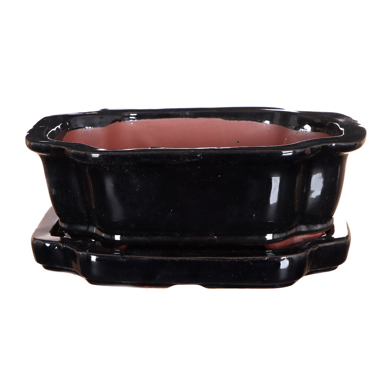 Keramikschale mit Untersetzer