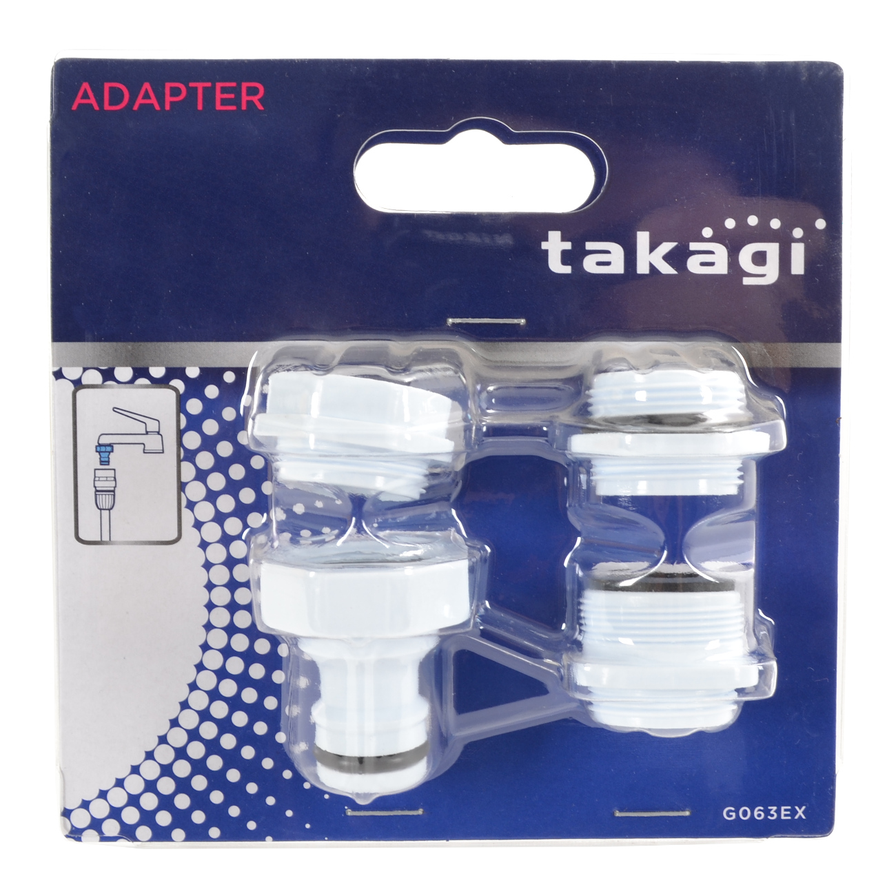 TAKAGI Indoor Wasserhahn Adapter